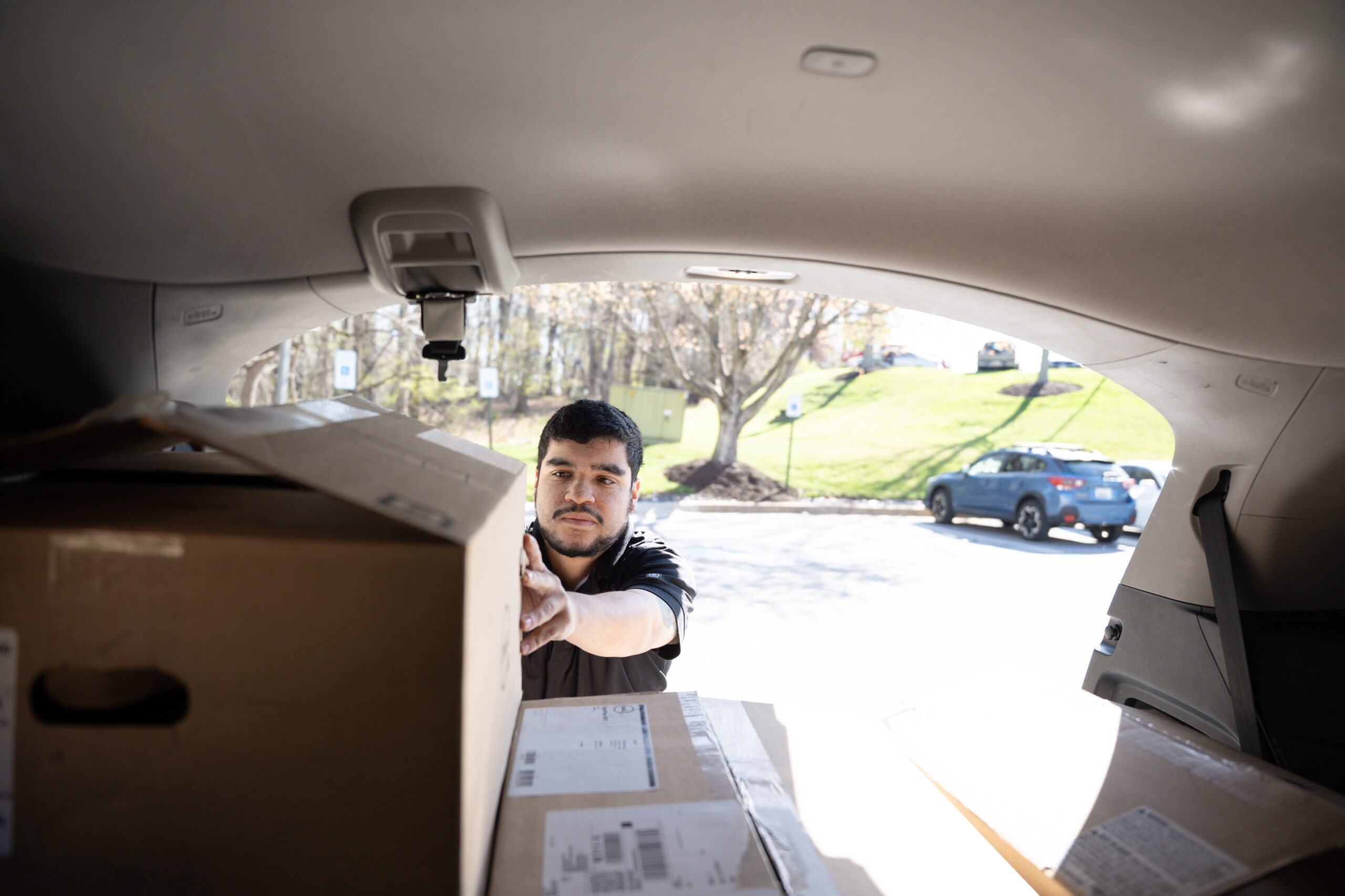 loading CSU van